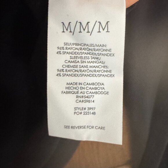 CAbi Women's Black Crop Top #3997 (Top layer) - Picture 6 of 6